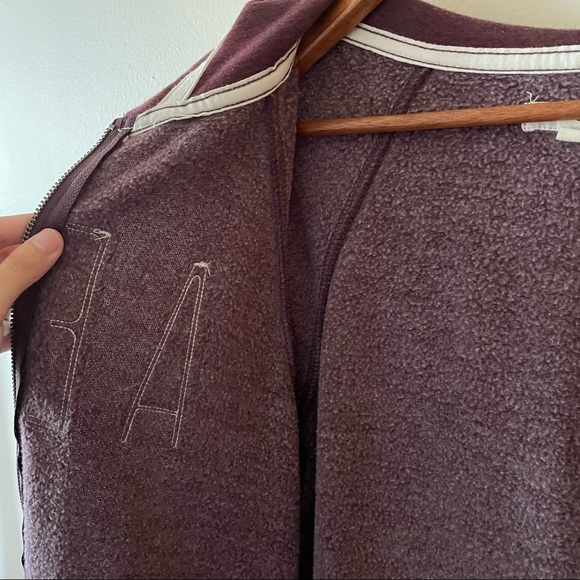 Purple Aeropostale Hooded Zip Up Jacket - Picture 4 of 11